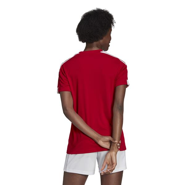 adidas Squadra 21 Womens Power Red/White Football Shirt